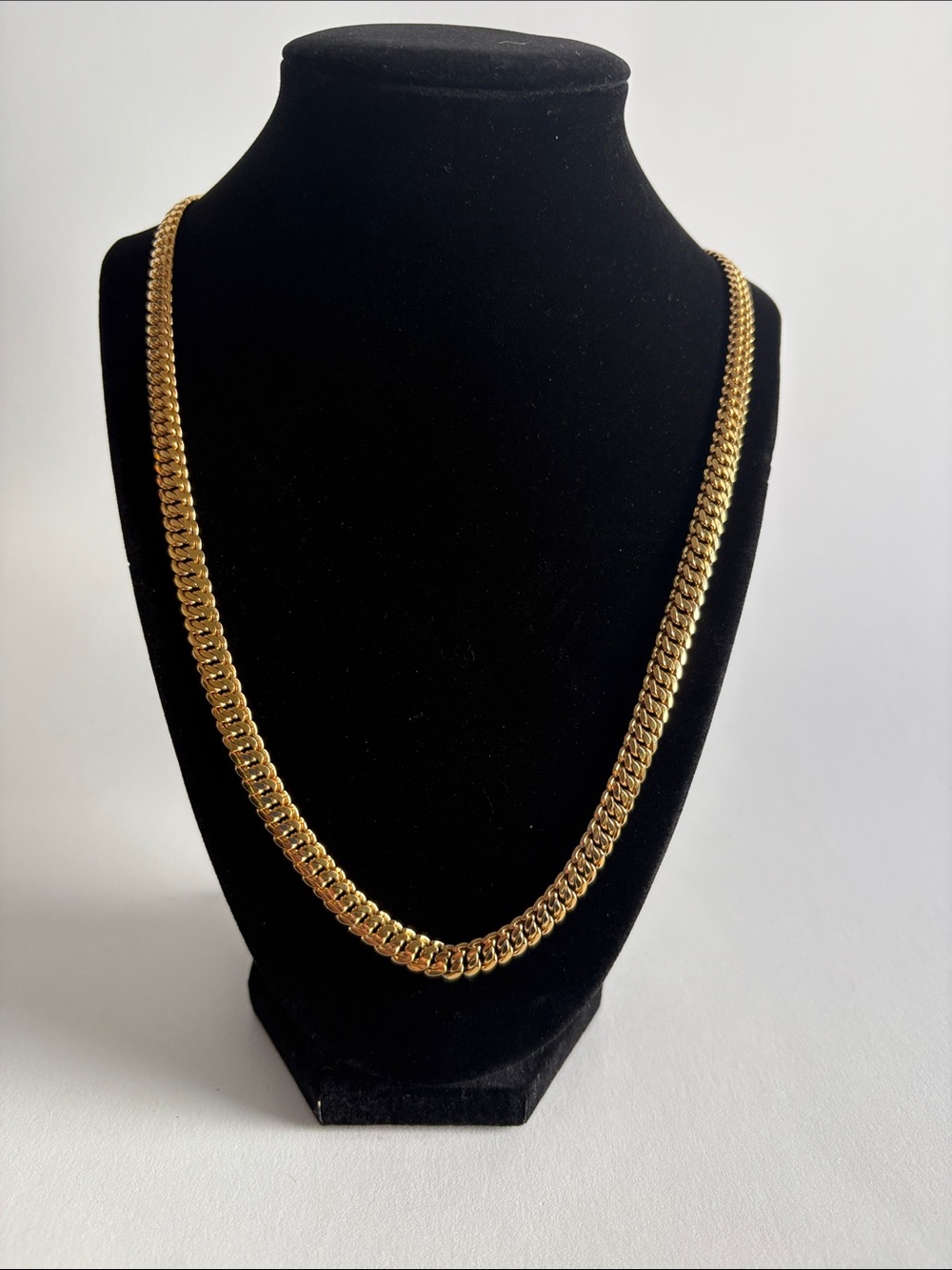 Napier Gold Curb Chain Necklace Classic Link Women Jewelry